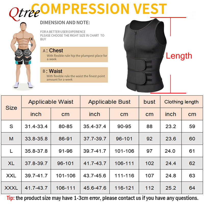 Qtree Neoprene Body Shaper Ves - огляд і ціна Crossfit Weight Vest