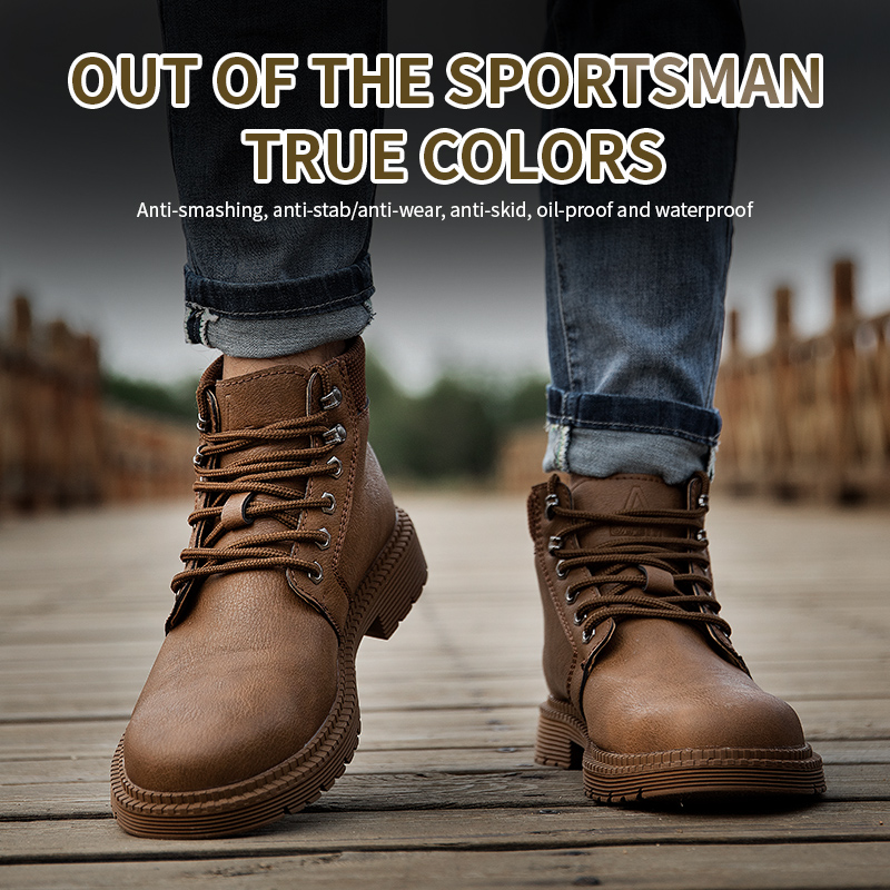 Waterproof Work Boots Steel To - огляд і ціна Crossfit Outdoor