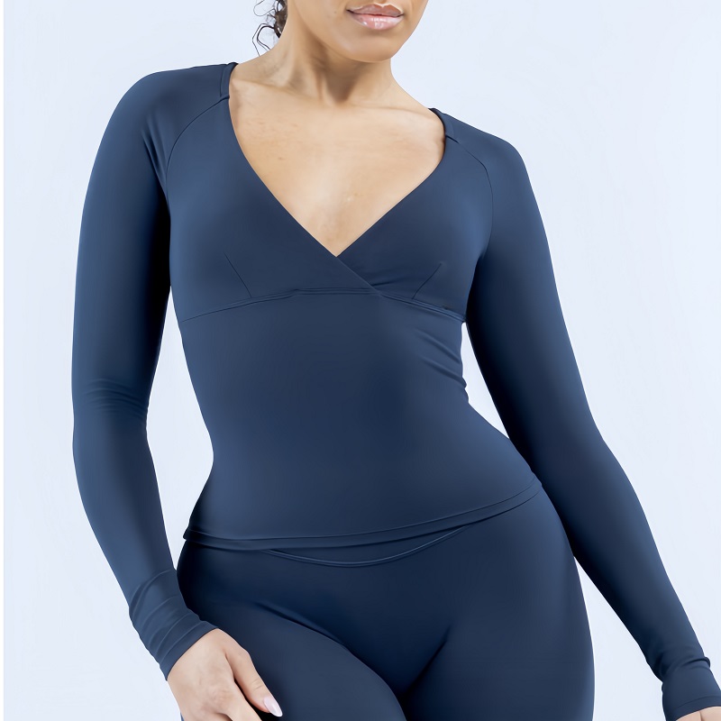 Origin Long Sleeve V‑Neck Top  - огляд і ціна Crossfit Gym