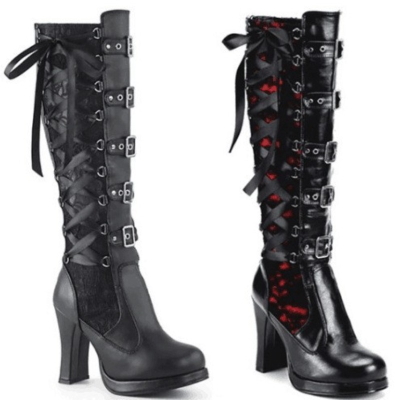 Punk Gothic Style Women's Knee - огляд і ціна Crossfit Youtube