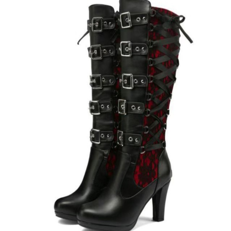 Punk Gothic Style Women's Knee - огляд і ціна Crossfit Youtube