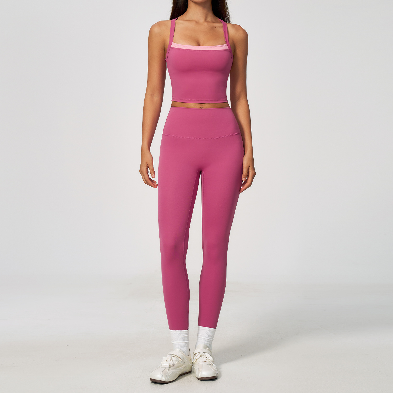 Yoga Set 2pcs Women Gym Set Ba - огляд і ціна Crossfit Gym